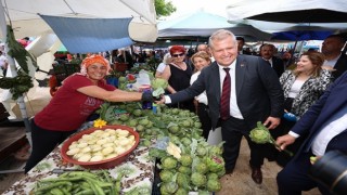 Urla ekonomisine Enginar Festivali dopingi