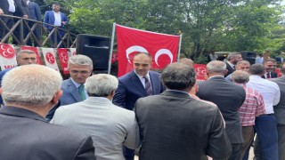 MHP’de bayramlaşma programına yoğun katılım