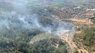 Milas’taki yangın büyümeden söndürüldü