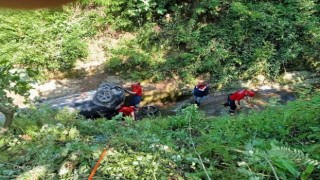 Ordu’da otomobil uçuruma yuvarlandı: 1 ölü