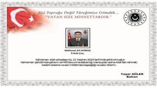 Pençe-Kilit operasyonu bölgesinde 1 asker şehit oldu