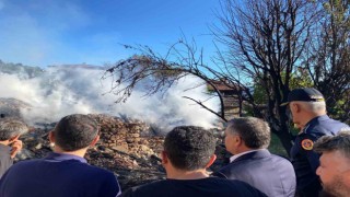 Sinop’ta çıkan yangında 5 ev küle döndü