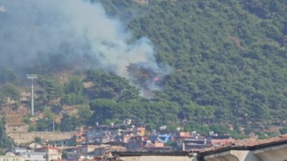 Habibi Neccar Dağı’nda çıkan orman yangını söndürüldü