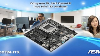 Dünyanın İlk İnce Mini ITX Anakartını Tanıttı: X600TM-ITX