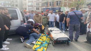 Ordu’da motosiklet ile hafif ticari araç çarpıştı: 1’i ağır 2 yaralı