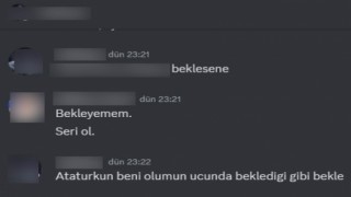 Erişim engeli getirilen Discord’da milli değerlere ve katledilen genç kıza küfürler yağdırdılar