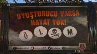 Jandarma uyuşturucuya karşı vatandaşları bilgilendirdi