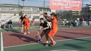 Menderes Belediyesi 3x3 Basketbol Turnuvası, kıyasıya mücadeleler sonunda sona erdi.