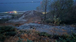 Arhavi’deki heyelanın boyutu gün ağarınca ortaya çıktı