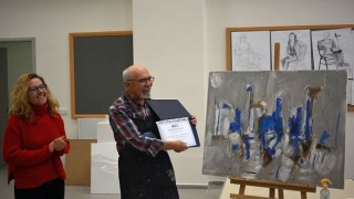 Ressam akademisyen Prof. Dr. Karayağmurlar’dan Canlı Performans