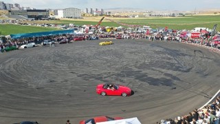 Sivas'ta Drift Alanı Coşkulu Bir Törenle Hizmete Açıldı