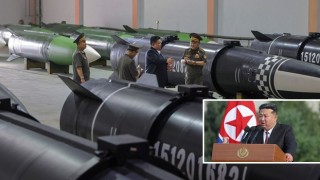 Kuzey Kore lideri Kim Jong-Un, yeni füze fabrikasını denetledi