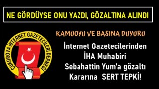 İnternet Gazetecilerinden 2 İHA Muhabirinin Gözaltına Alınmasına Tepki Açıklaması