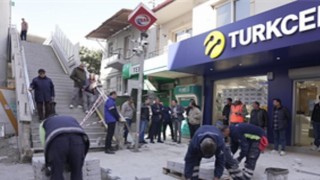 Bayraklı Sevgi Yolu’nda yoğun tempo