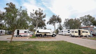 Karavan Park’ta bayram yoğunluğu