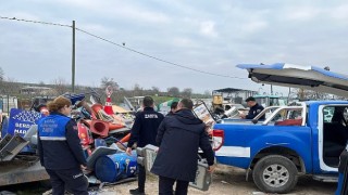 Nilüfer’de yaya yolları işgallerden arındırıldı