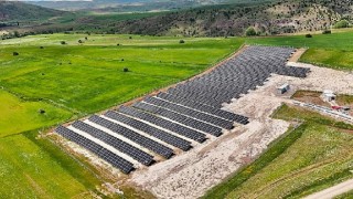 Sivas Belediyesi Özbelsan Güneş Enerji Santrali hizmete açıldı