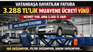 Araç Muayene Bedeli Tepki Çekiyor: 3.288 TL Sadece “Kontrol” Parası!