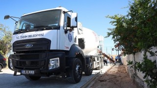 Didim Belediyesi’nin Yeni Beton Mikseri Görev Başında